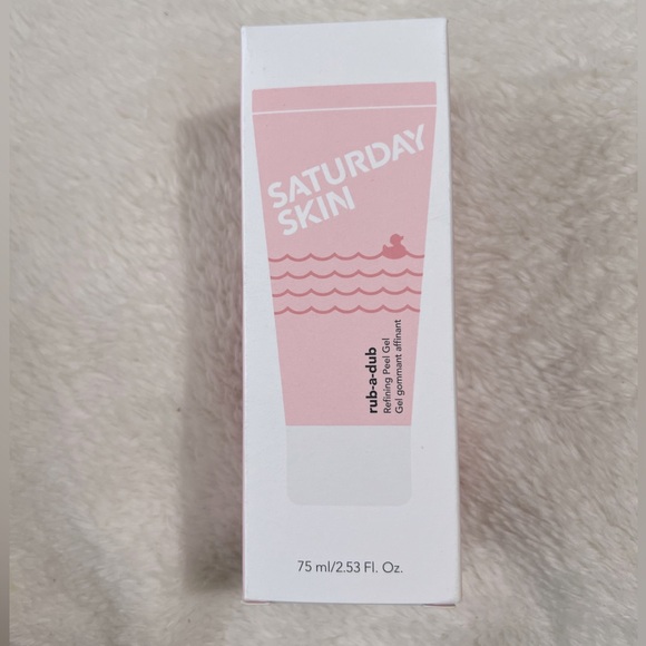 Saturday Skin Rub-a-dub Refining Peel Gel BNIB - Picture 2 of 6